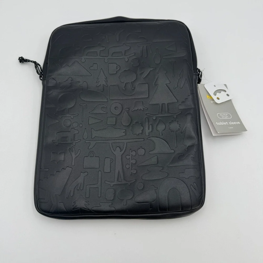 Heyday Artist Series iPad 3rd‎ Gen Tablet Sleeve Black NWT